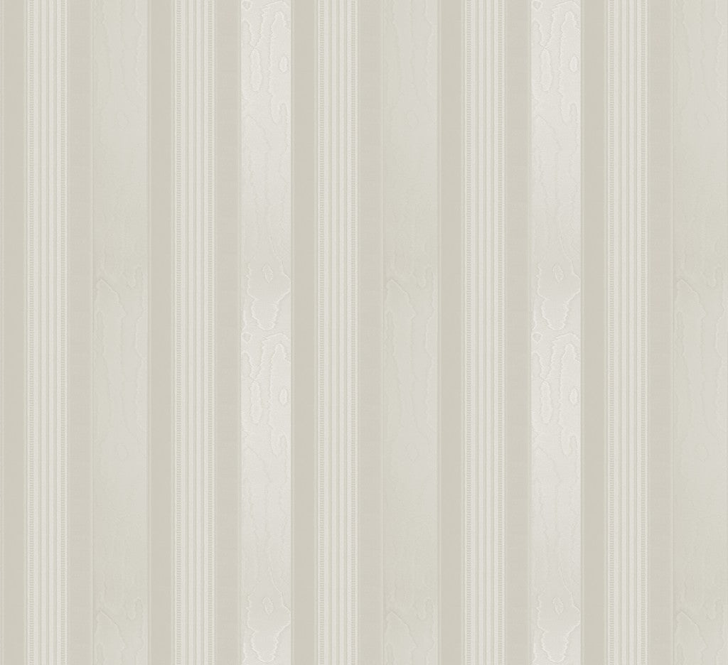 Italian Velour Moire Stripe wallpaper