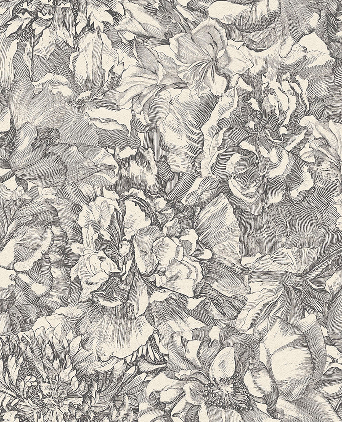 Museum Etched Floral wallpaper