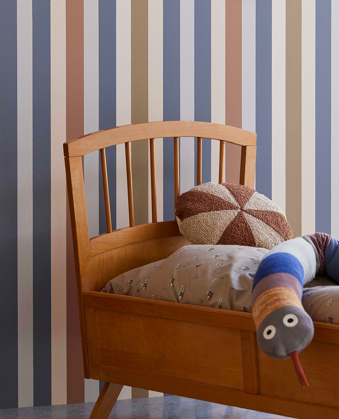 Explore Multi-colour Stripe wallpaper