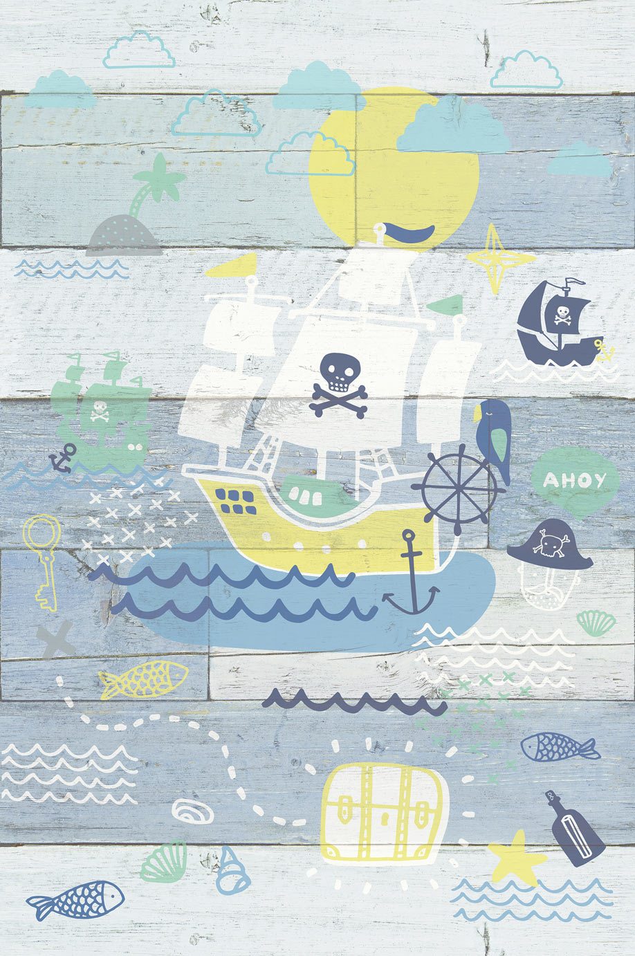 Wallpower Junior Pirates mural