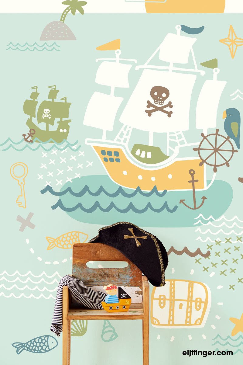 Wallpower Junior Pirates mural