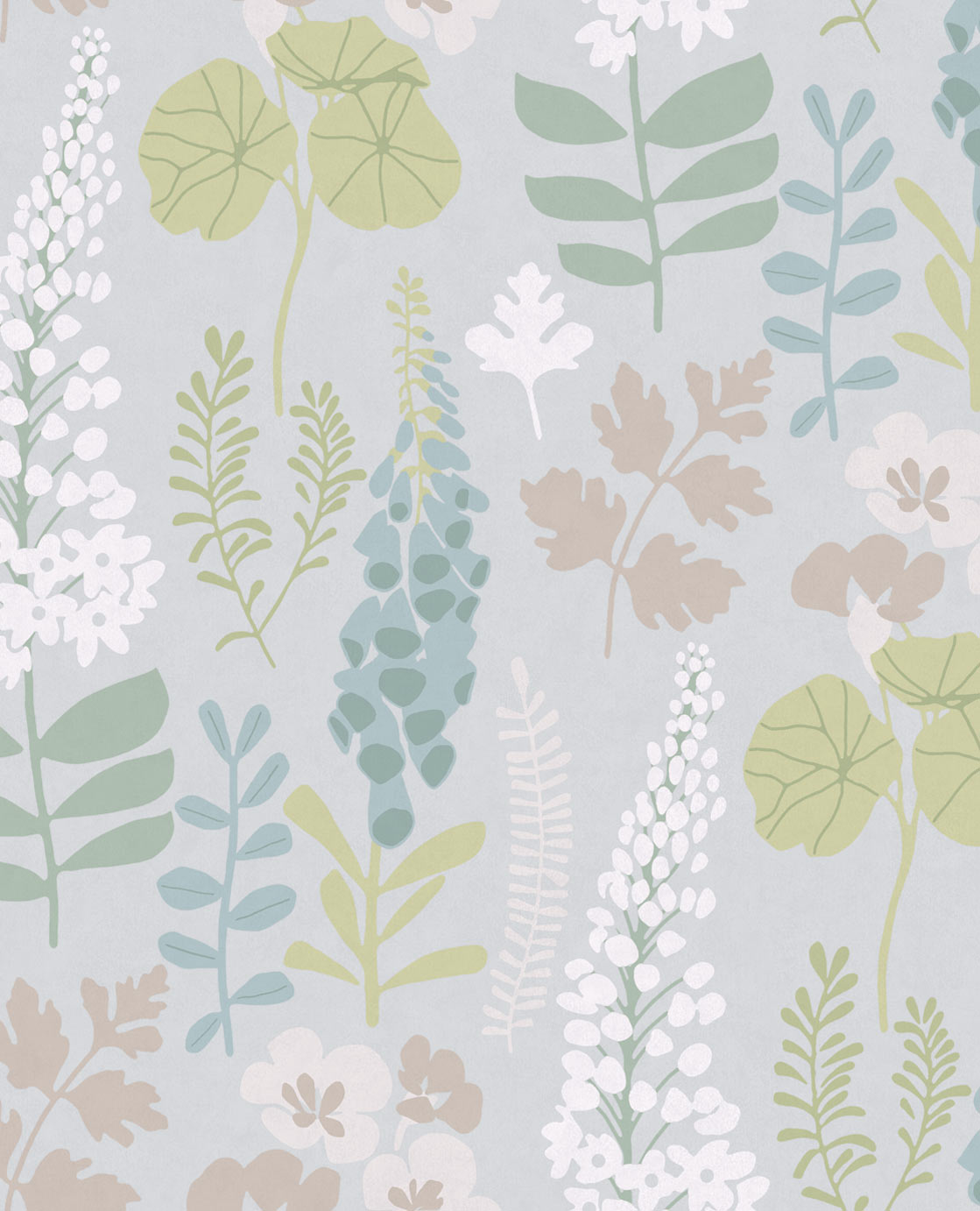 Vivid Flower Meadow wallpaper