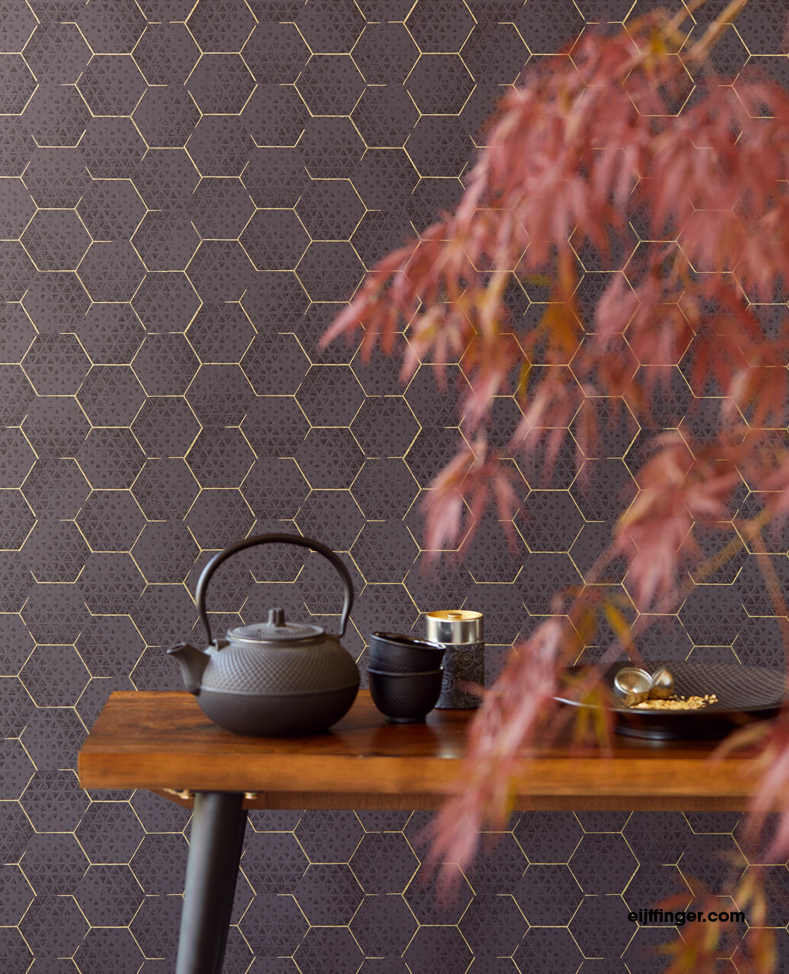 Enso Honeycomb wallpaper