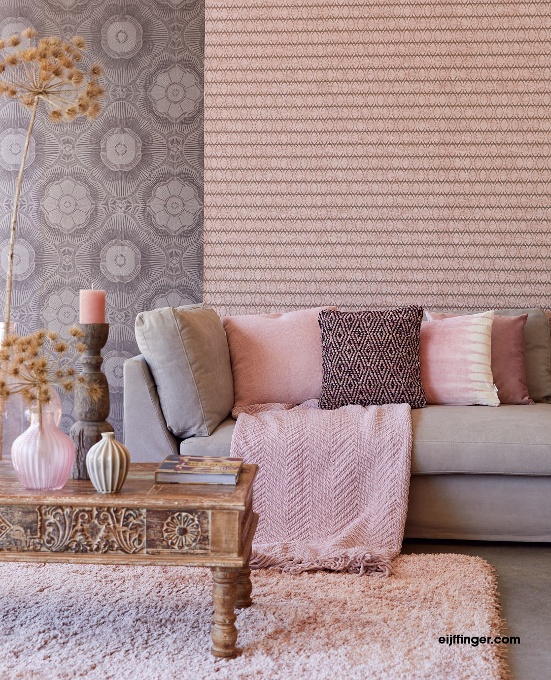 Lounge Antique Weave wallpaper