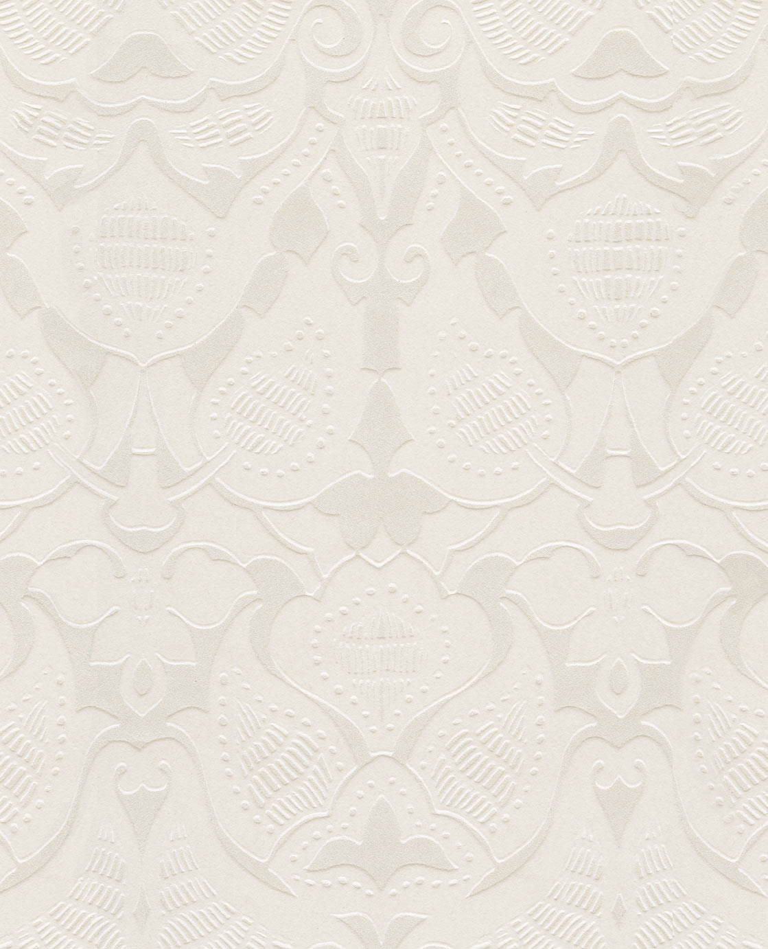 Lounge Ornamental Flock wallpaper
