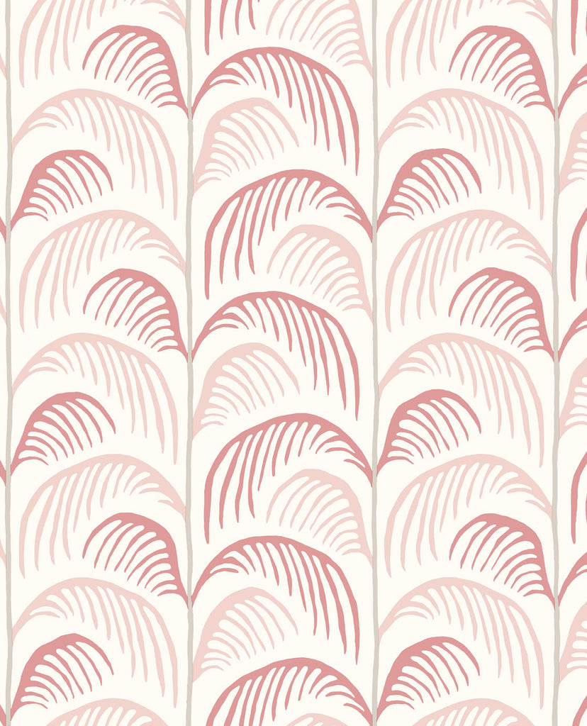 Eijffinger Mini Me novelty palm kids wallpaper 399071 Pink