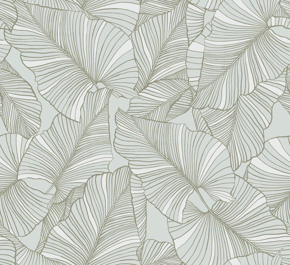 Botanical Graphic Leaf wallpaper