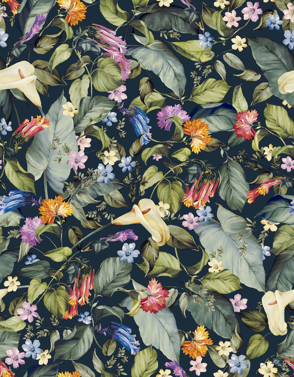 Botanical Floral wallpaper