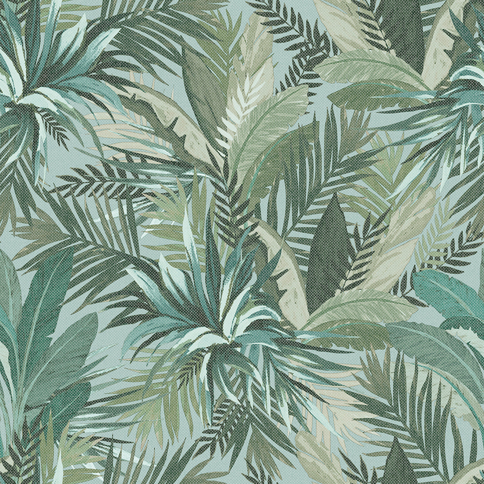 Lemuria Jungle Leaf wallpaper